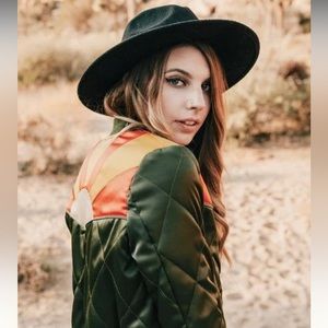 Classic Rock Couture Rising Sun Bomber Jacket